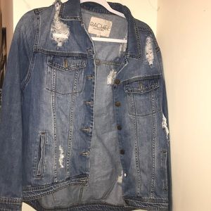 OVERSIZED DISTRESSED JEAN JACKET✨🌈